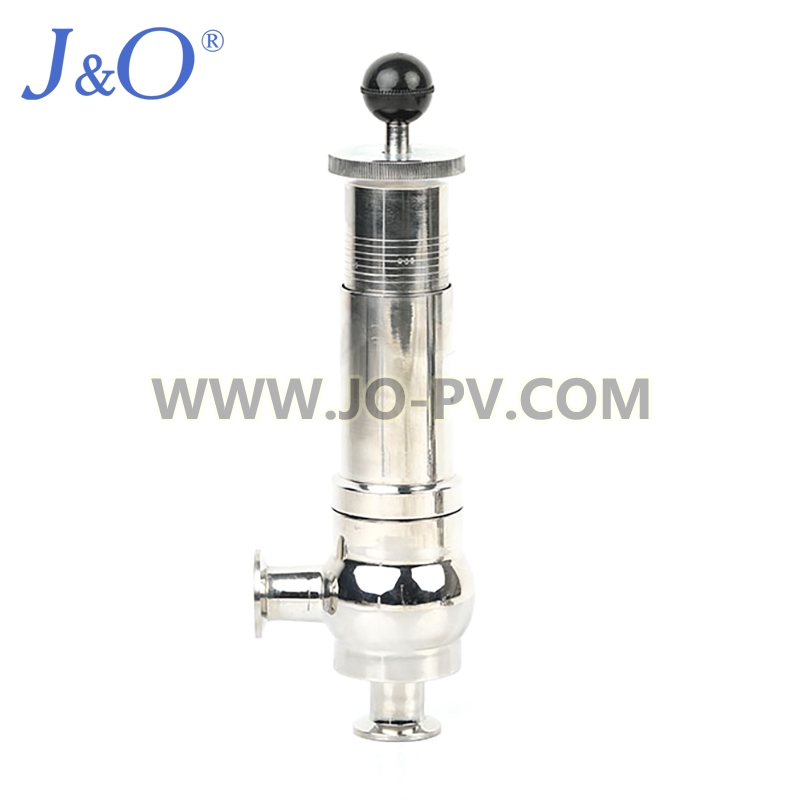 Sanitary Stainless Steel Tri Clamp Safety Valve