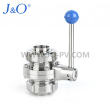 Sanitary Butterfly Valve with Union