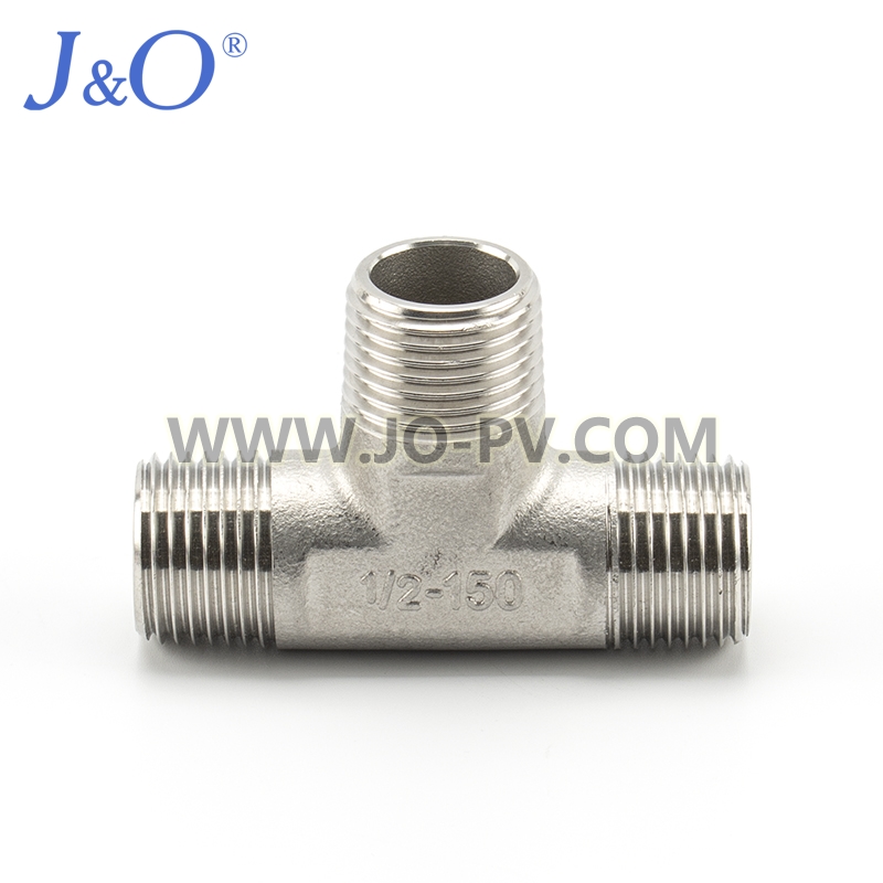 Stainless Steel 150LBS Casting Male-Male-Male Tee