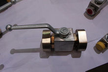 Hydraulic Ball Valve With Threaded Flange