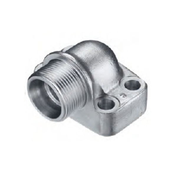 SAE Elbow Flange With 24Degree Cone Connector